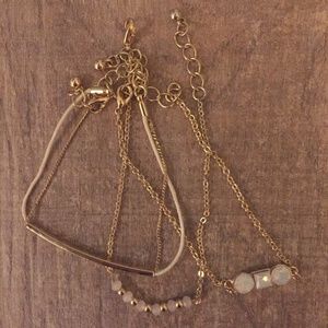 NWOT!! Altar'd State layered bracelets